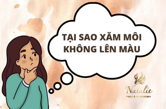 Tại Sao Xăm Môi Không Lên Màu?